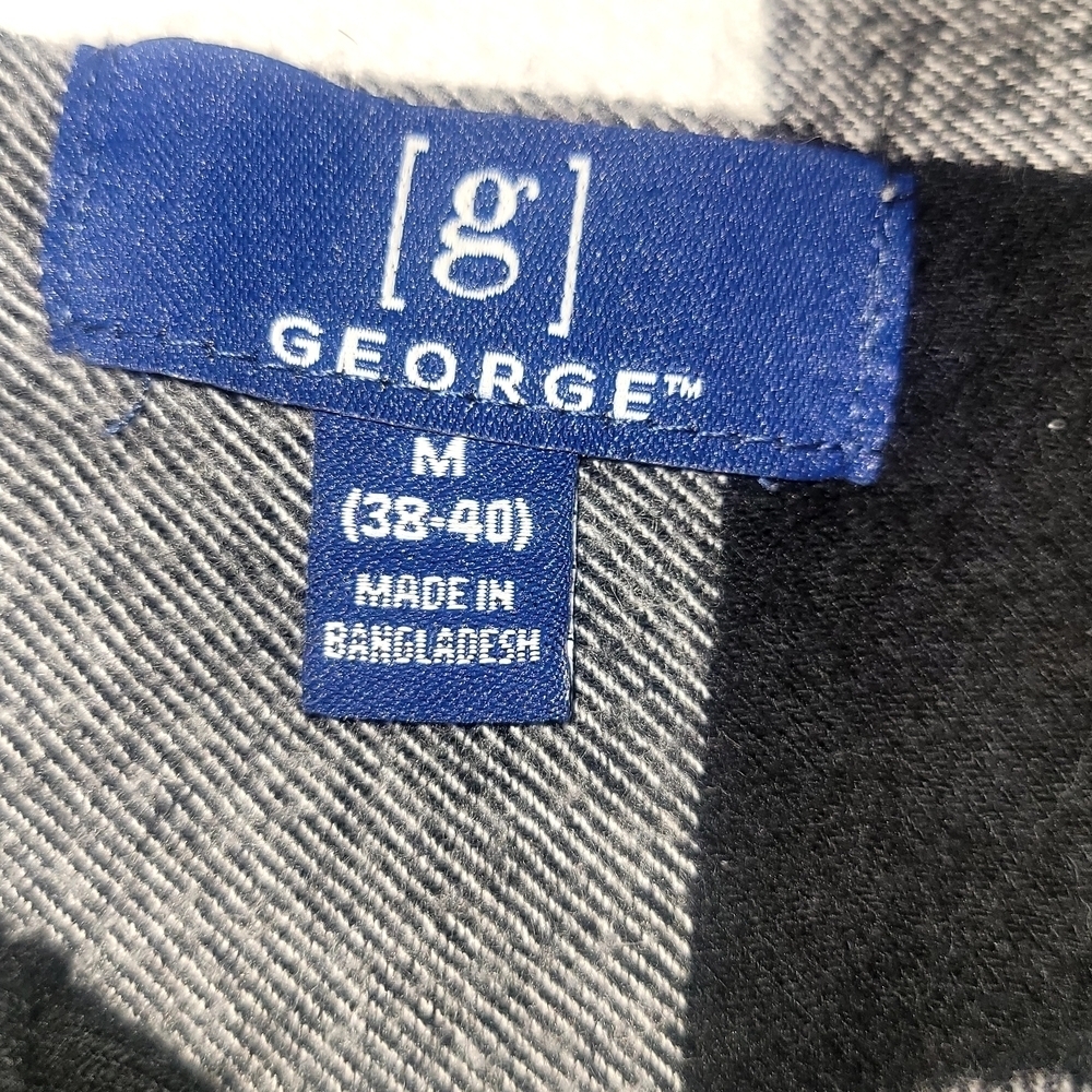 George Black and White Checkered Casual Shirt - Picture 3 of 7